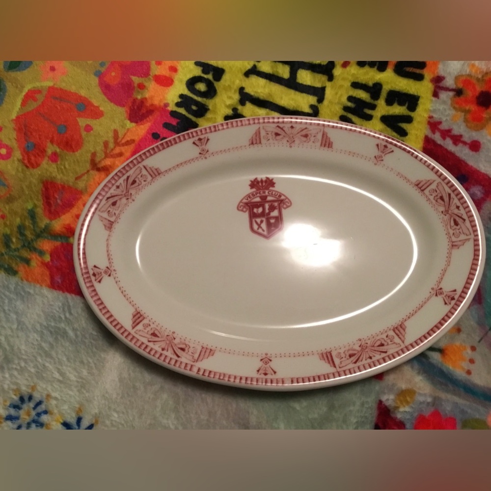 RESTAURANT WARE- VESPER PLATE - Made in the 1940’s to 1950’s
Perfect condition